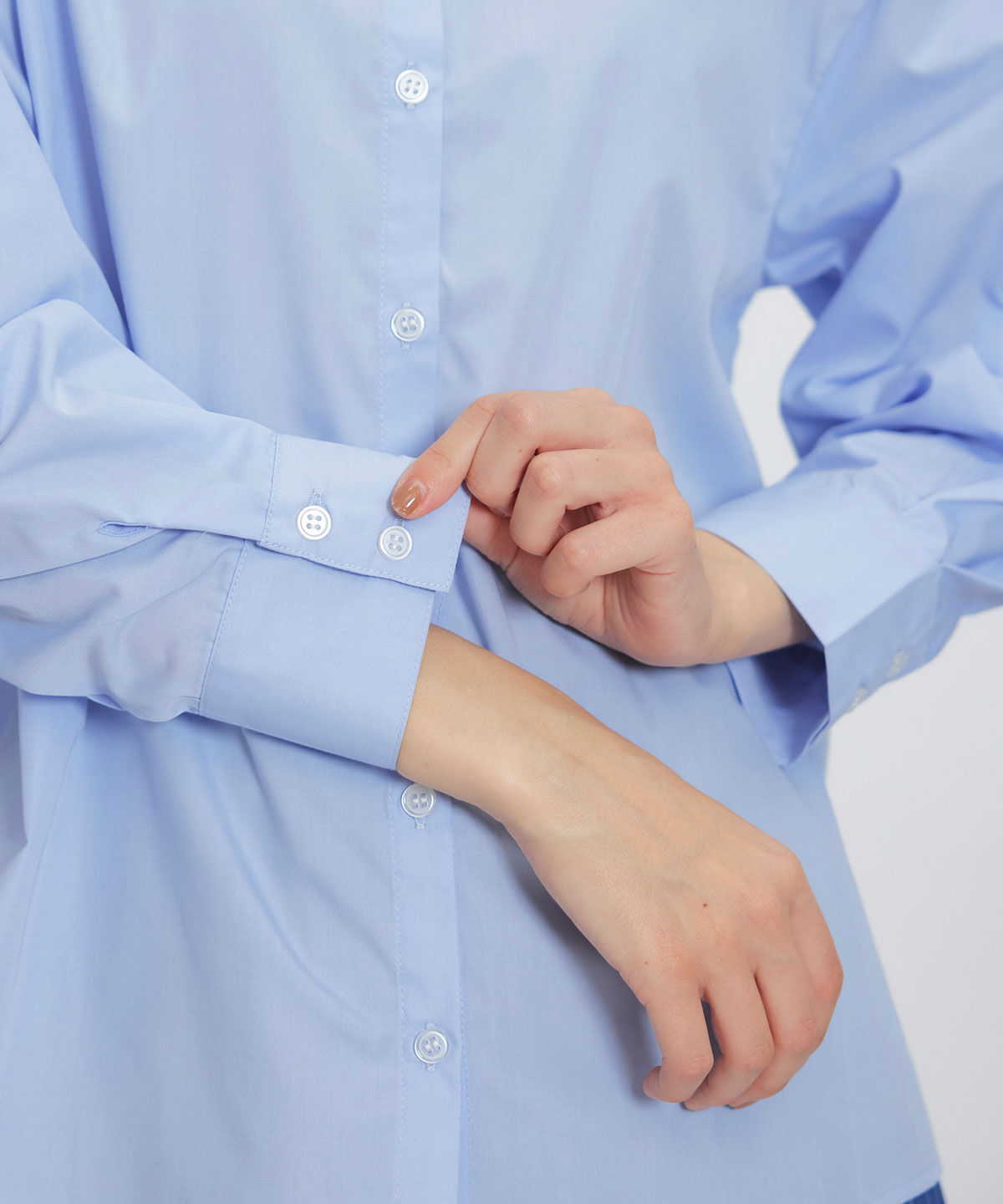 REDYAZEL「カレッジライクラインベスト&times;シャツブラウス」|ニット・セーター|