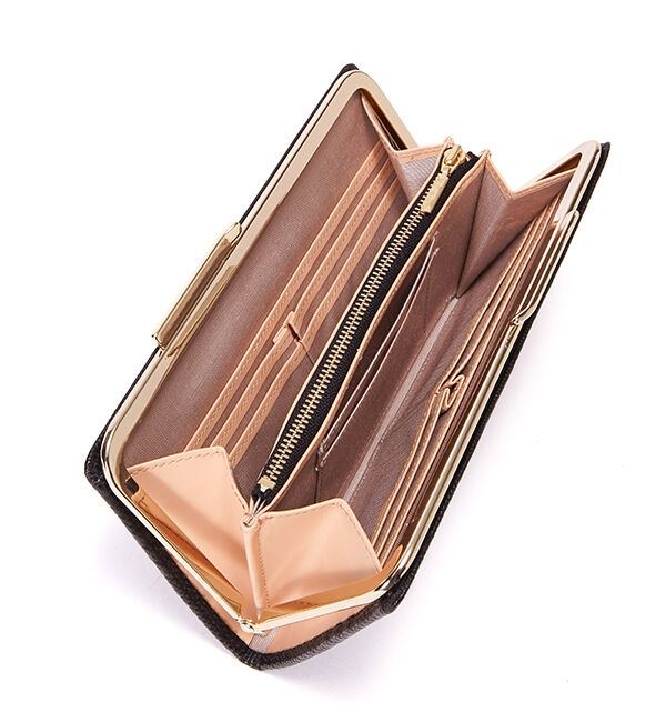 TOPKAPI 「LUCIA[ルチア]イタリアンレザー・リザード型押し・がま口長財布」|財布|