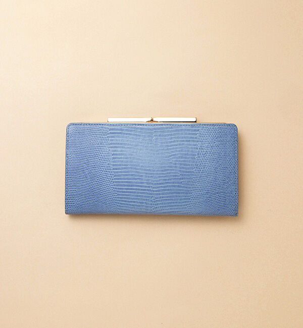 TOPKAPI 「LUCIA[ルチア]イタリアンレザー・リザード型押し・がま口長財布」|財布|