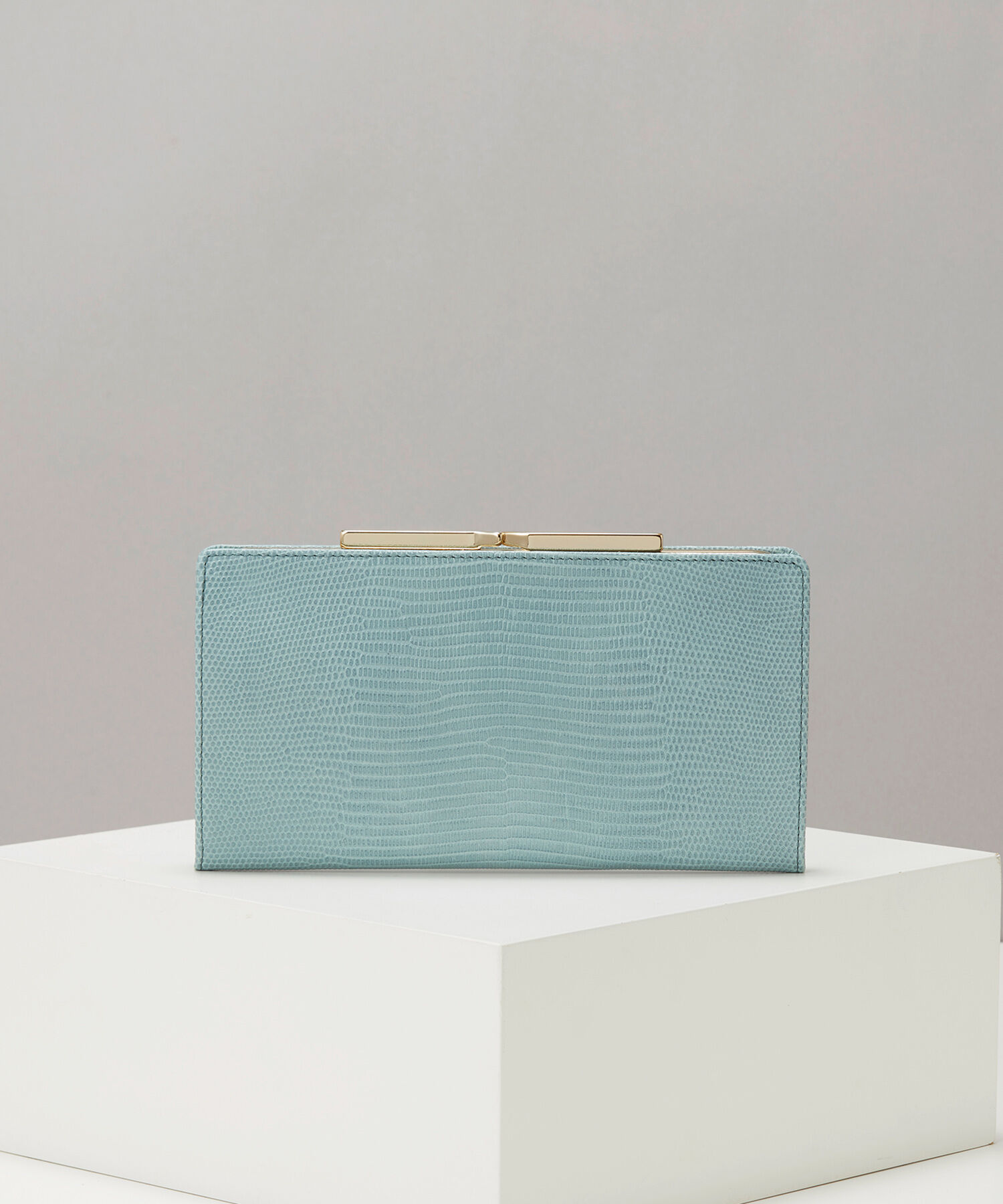 TOPKAPI 「LUCIA[ルチア]イタリアンレザー・リザード型押し・がま口長財布」|財布|