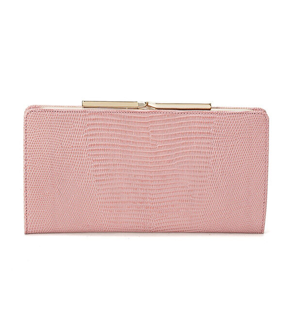 TOPKAPI 「LUCIA[ルチア]イタリアンレザー・リザード型押し・がま口長財布」|財布|