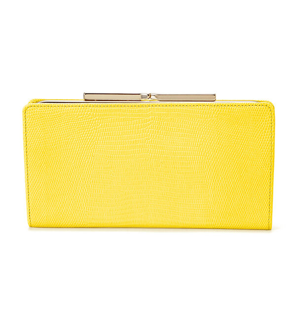 TOPKAPI 「LUCIA[ルチア]イタリアンレザー・リザード型押し・がま口長財布」|財布|