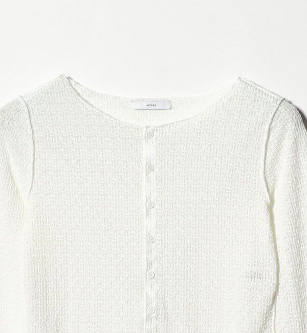 ASTRAET「＜ASTRAET＞レース カットソーカーディガン」|カーディガン|