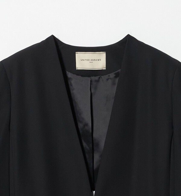 UNITED ARROWS「ケープ ノーカラージャケット」|ノーカラージャケット|