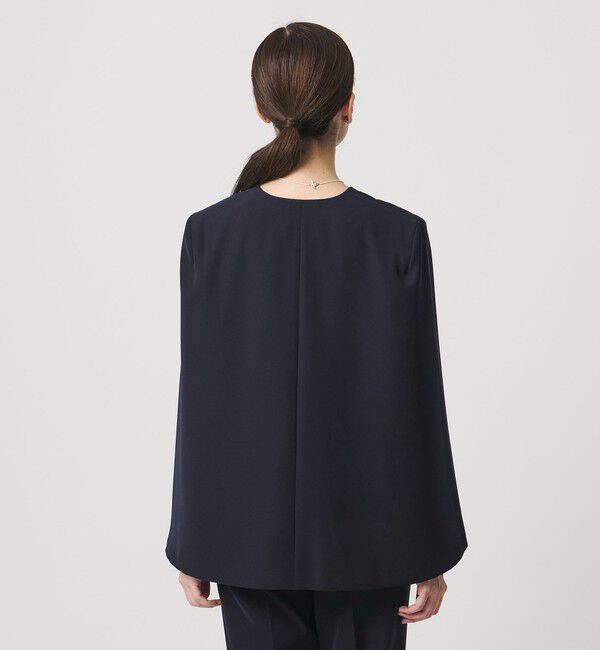 UNITED ARROWS「ケープ ノーカラージャケット」|ノーカラージャケット|