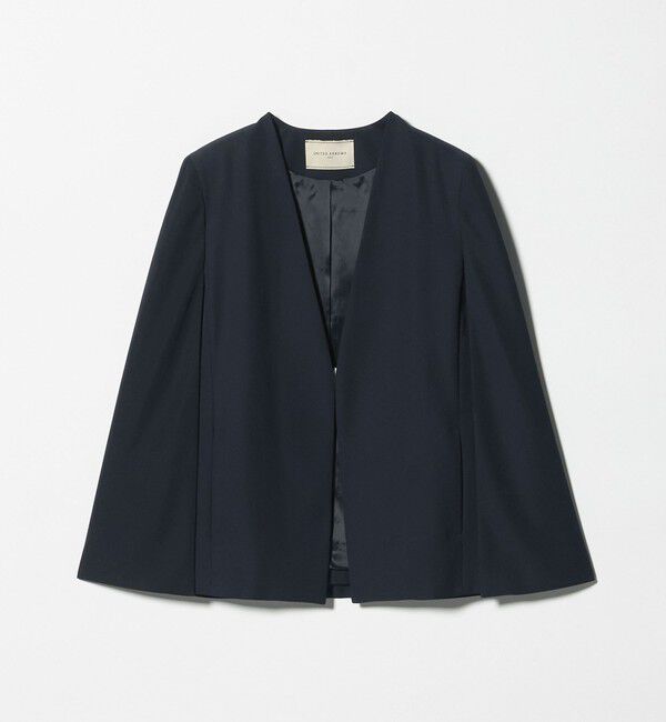 UNITED ARROWS「ケープ ノーカラージャケット」|ノーカラージャケット|
