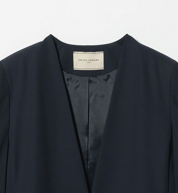 UNITED ARROWS「ケープ ノーカラージャケット」|ノーカラージャケット|