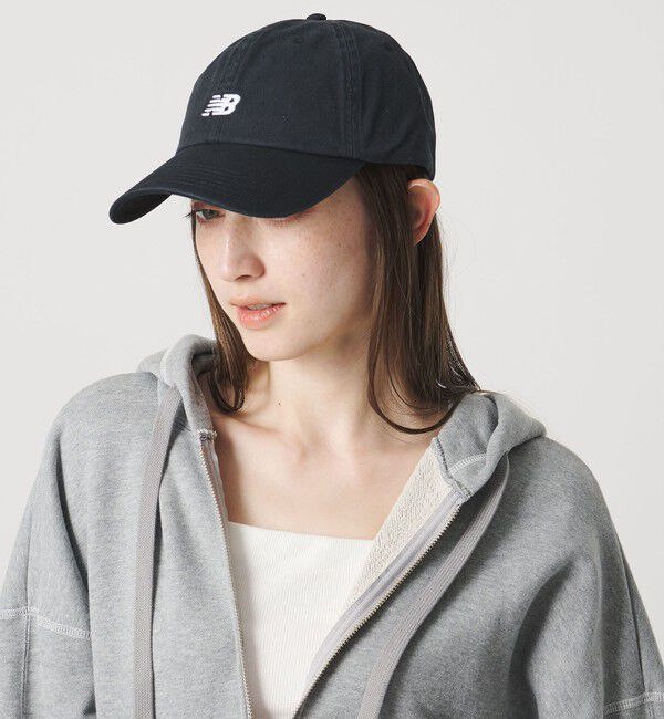 UNITED ARROWS「＜New Balance＞ロゴ キャップ」|キャップ・キャスケット|BLACK