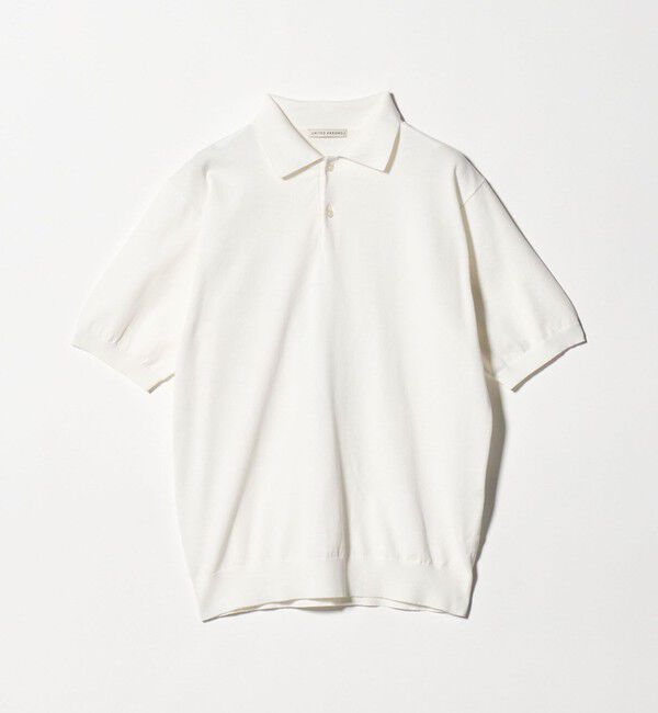 UNITED ARROWS「ショートスリーブ ニットポロシャツ UA COZY ウォッシャブル 抗菌防臭」|ポロシャツ|