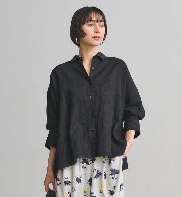 UNITED ARROWS「リネン ドルマン シャツ ‐ウォッシャブル‐」|シャツ・ブラウス|