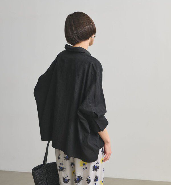 UNITED ARROWS「リネン ドルマン シャツ ‐ウォッシャブル‐」|シャツ・ブラウス|