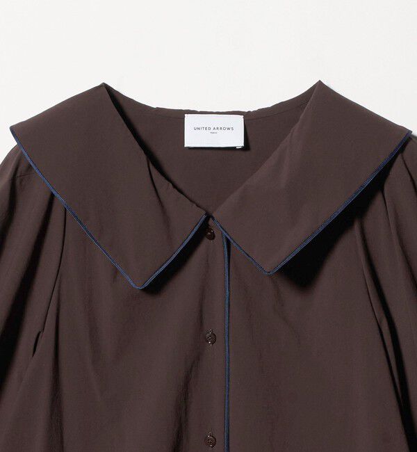 UNITED ARROWS「ビック カラー ブラウス ‐ウォッシャブル‐」|シャツ・ブラウス|