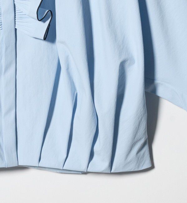 UNITED ARROWS「メロー フリル シャツ ブラウス ‐防しわ 吸水速乾 UVカット 遮熱性 接触冷感 ウォッシャブル‐」|シャツ・ブラウス|