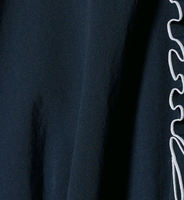 UNITED ARROWS「メロー フリル シャツ ブラウス ‐防しわ 吸水速乾 UVカット 遮熱性 接触冷感 ウォッシャブル‐」|シャツ・ブラウス|