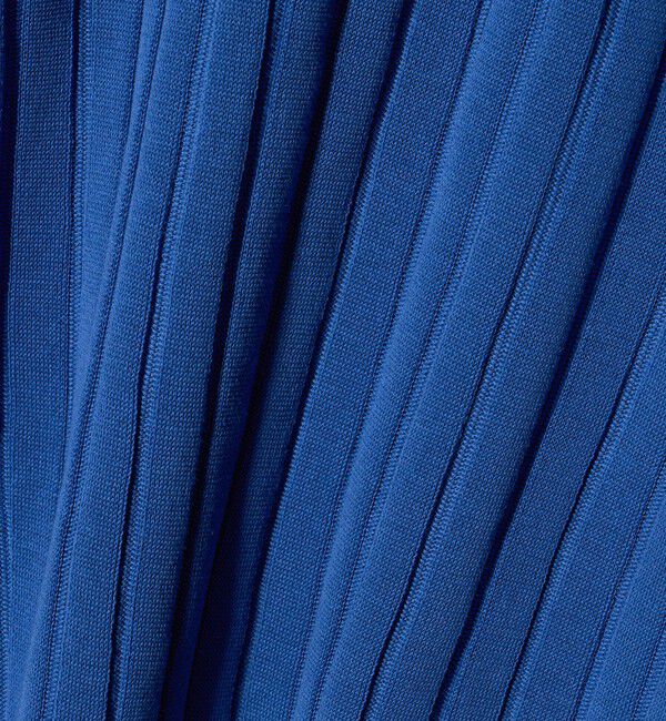 UNITED ARROWS「シャーリーカーン ワイドリブ ニットポロシャツ」|ポロシャツ|