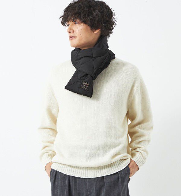 UNITED ARROWS green label relaxing「＜TAION＞ミリタリー リバーシブル ダウンマフラー」|マフラー|