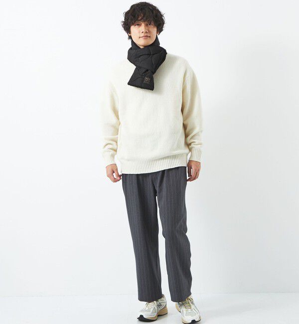 UNITED ARROWS green label relaxing「＜TAION＞ミリタリー リバーシブル ダウンマフラー」|マフラー|