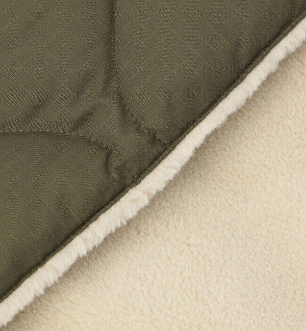 UNITED ARROWS green label relaxing「＜TAION＞ミリタリー リバーシブル ダウンマフラー」|マフラー|