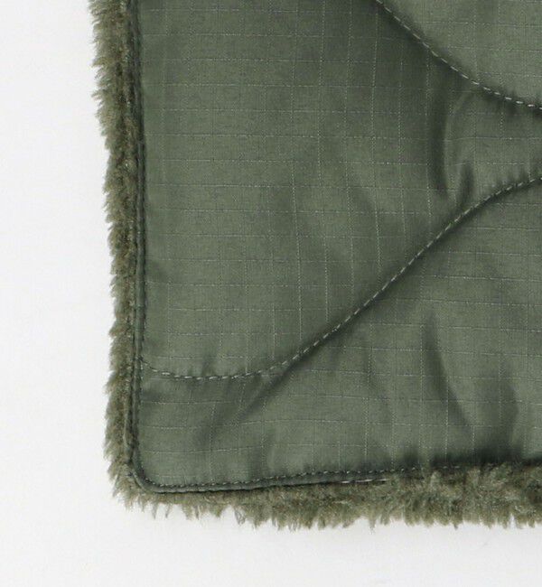 UNITED ARROWS green label relaxing「＜TAION＞ミリタリー リバーシブル ダウンマフラー」|マフラー|