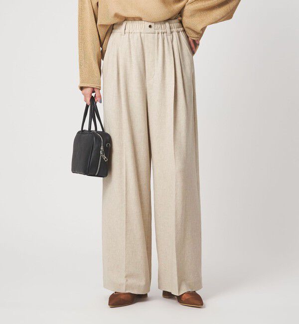 UNITED ARROWS green label relaxing「【結論シリーズ】ニーハイワイドパンツ［size SHORT/TALLあり］」|その他|