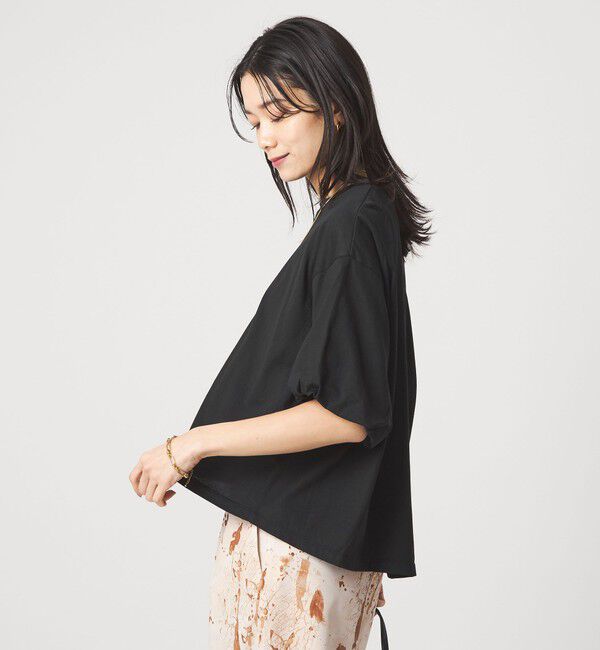 UNITED ARROWS green label relaxing「ギャザースリーブ プルオーバー カットソー」|Tシャツ・カットソー|