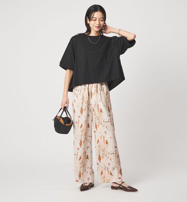 UNITED ARROWS green label relaxing「ギャザースリーブ プルオーバー カットソー」|Tシャツ・カットソー|