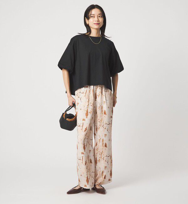 UNITED ARROWS green label relaxing「ギャザースリーブ プルオーバー カットソー」|Tシャツ・カットソー|