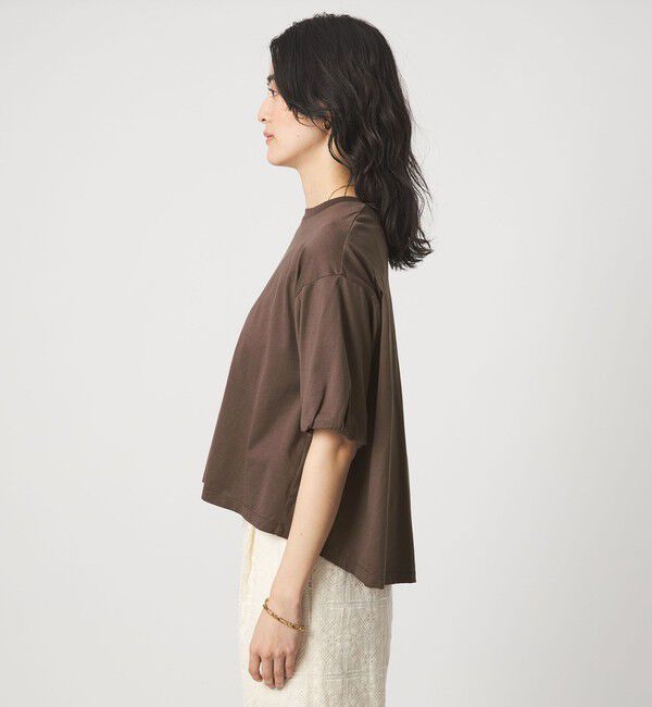 UNITED ARROWS green label relaxing「ギャザースリーブ プルオーバー カットソー」|Tシャツ・カットソー|