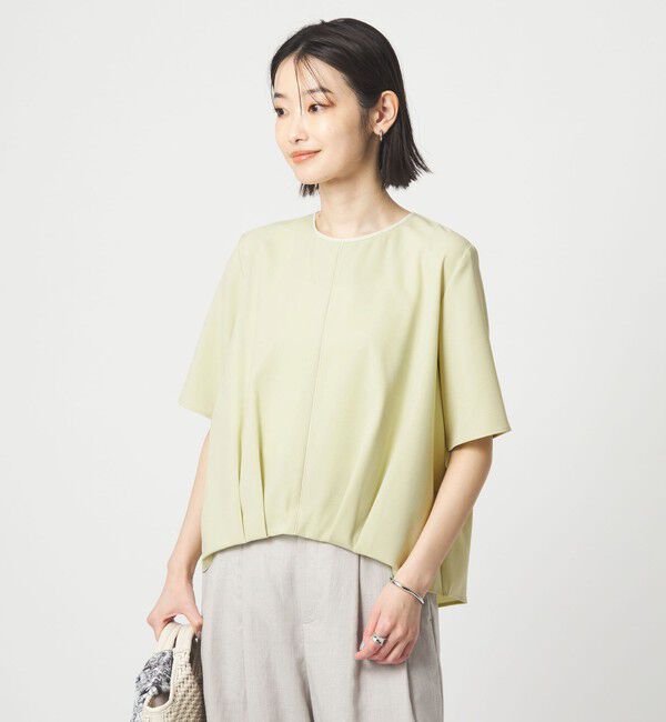 UNITED ARROWS green label relaxing「ライン TEE ブラス」|シャツ・ブラウス|