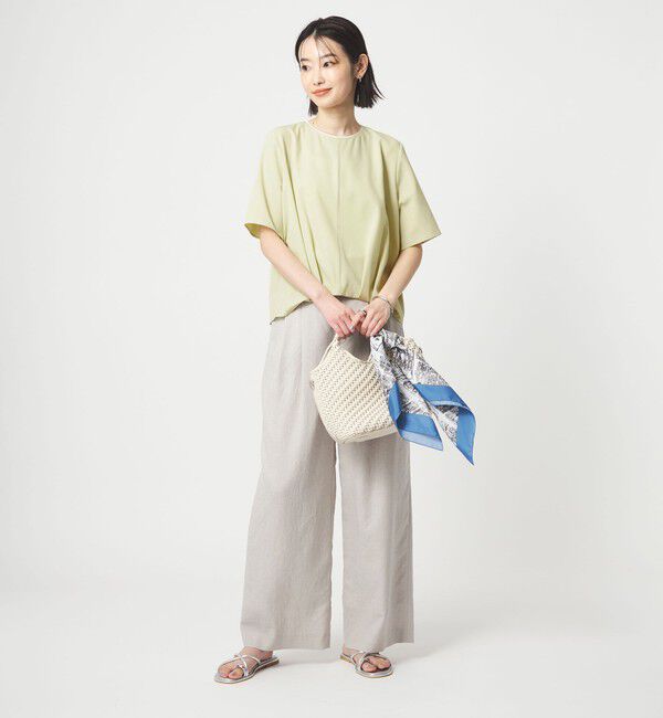 UNITED ARROWS green label relaxing「ライン TEE ブラス」|シャツ・ブラウス|