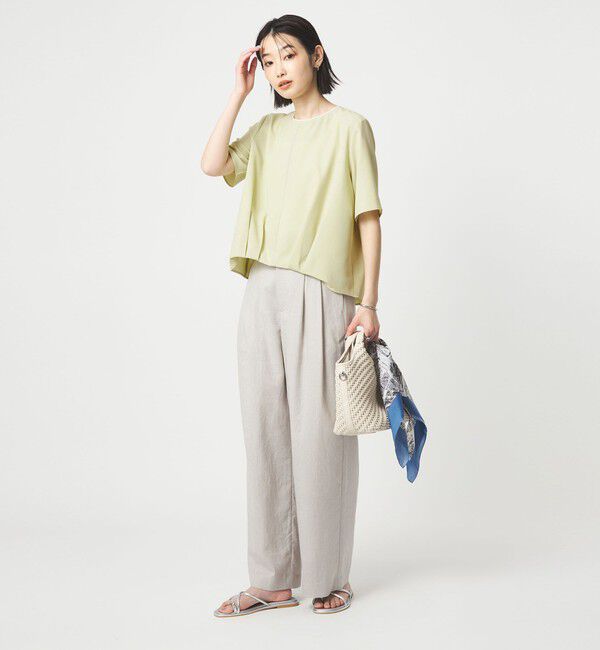 UNITED ARROWS green label relaxing「ライン TEE ブラス」|シャツ・ブラウス|