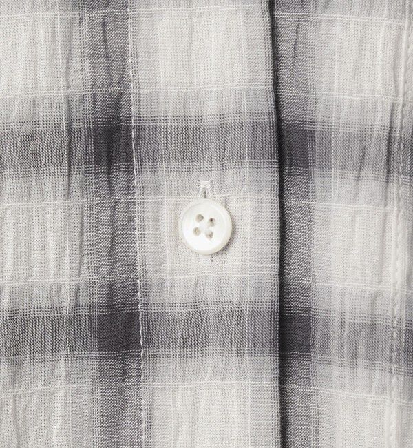 UNITED ARROWS green label relaxing「【WEB限定】＜at ease＞フード チェック シャツ」|シャツ・ブラウス|