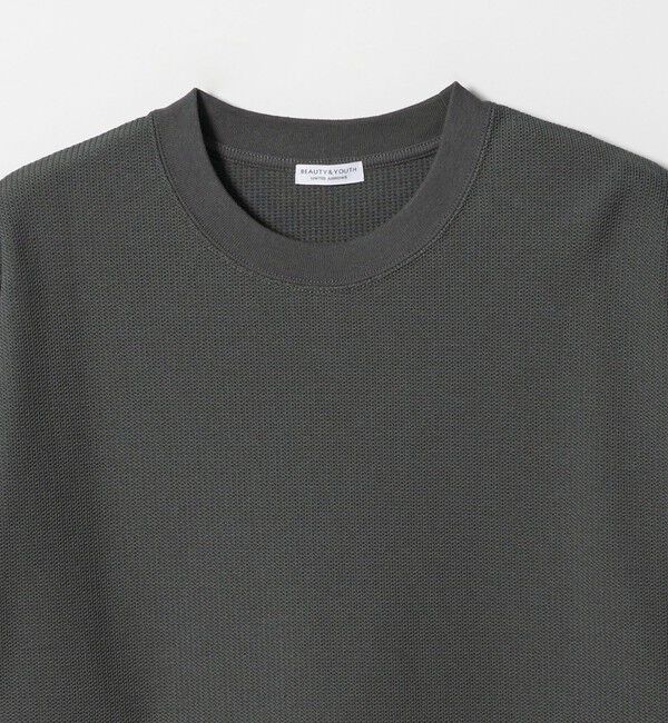 BEAUTY&YOUTH UNITED ARROWS「【WEB限定 WARDROBE SMART】エアリー カノコ  カットソー 【抗菌・防臭】」|Tシャツ・カットソー|