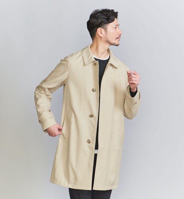 BEAUTY&YOUTH UNITED ARROWS「【WEB限定 WARDROBE SMART】Reflax バルマカーンコート」|ステンカラーコート|