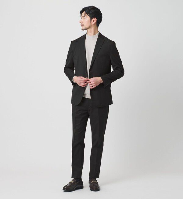BEAUTY&YOUTH UNITED ARROWS「【WEB限定 WARDROBE SMART】TW ツイル セットアップ/ジャケット＆イージーパンツ」|スーツ|