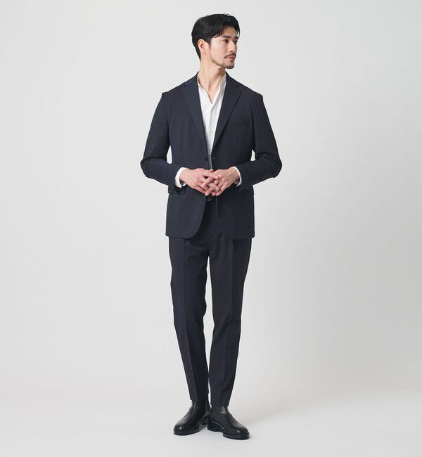 BEAUTY&YOUTH UNITED ARROWS「【WEB限定 WARDROBE SMART】TW ツイル セットアップ/ジャケット＆イージーパンツ」|スーツ|