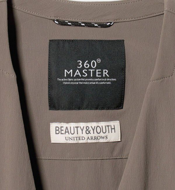 BEAUTY&YOUTH UNITED ARROWS「360&deg;MASTER スナップ アジャスト カーディガン セットアップ対応 撥水 ストレッチ ウォッシャブル」|カーディガン|