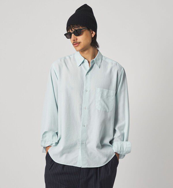 STEVEN ALAN「＜Steven Alan＞ スラブ レギュラーカラー シャツ NARROW」|シャツ・ブラウス|