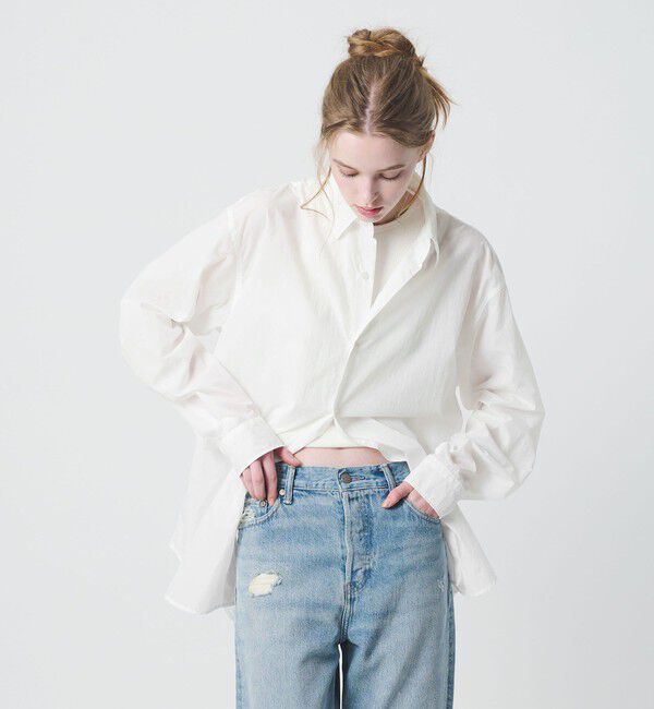 California General Store「＜CGS.＞ナイロン レギュラーカラー シャツ」|シャツ・ブラウス|