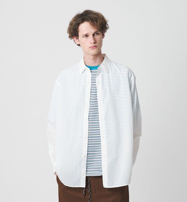 California General Store「＜CGS.＞ナイロン レギュラーカラー シャツ」|シャツ・ブラウス|