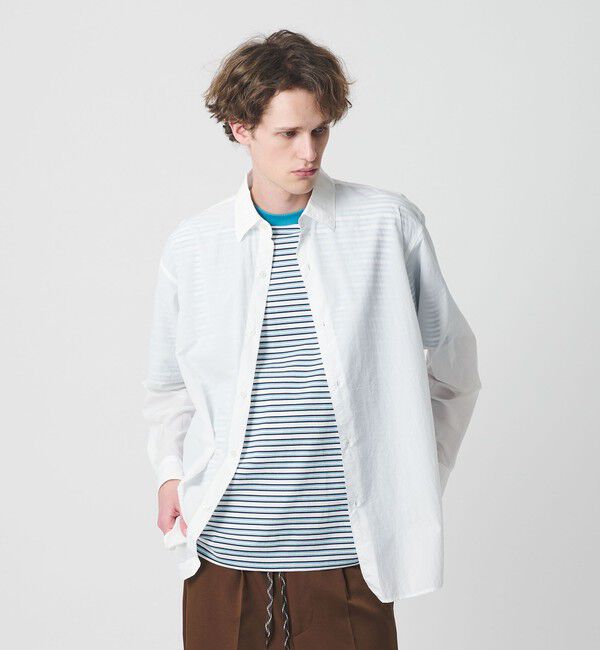 California General Store「＜CGS.＞ナイロン レギュラーカラー シャツ」|シャツ・ブラウス|