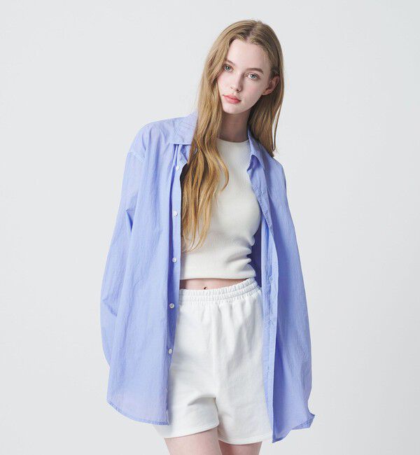 California General Store「＜CGS.＞ナイロン レギュラーカラー シャツ」|シャツ・ブラウス|COBALT