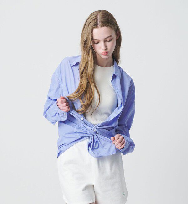 California General Store「＜CGS.＞ナイロン レギュラーカラー シャツ」|シャツ・ブラウス|