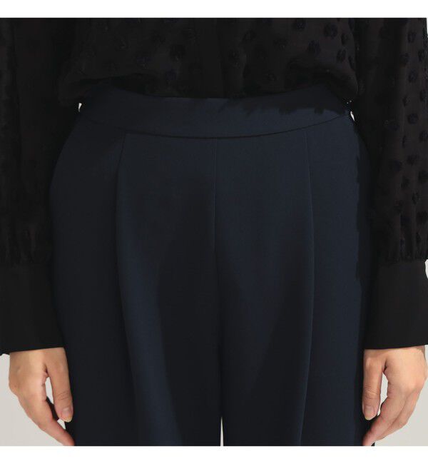Demi-Luxe BEAMS 「トリアセ 1タック パンツ＊」|スラックス|
