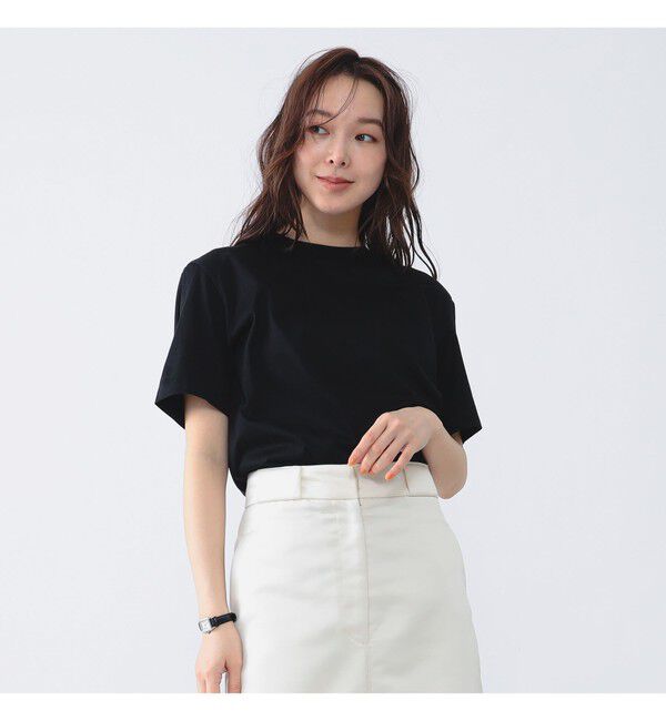 Demi-Luxe BEAMS 「SLOANE / コットン天竺  Tシャツ」|Tシャツ・カットソー|