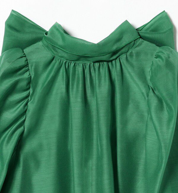 Demi-Luxe BEAMS 「オーガンジー リボンブラウス」|シャツ・ブラウス|