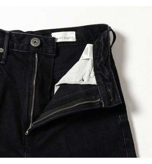 Demi-Luxe BEAMS 「【別注】upper hights / THE SISTER デニムパンツ LAMPBLACK」|デニム|