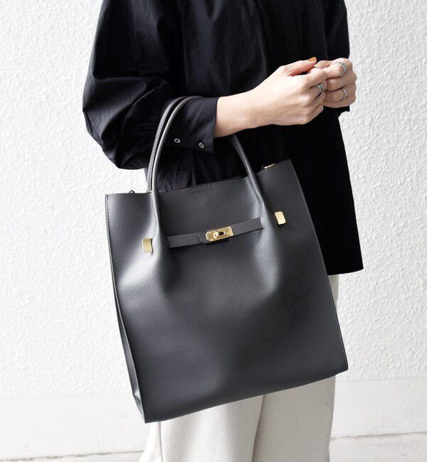 SHIPS any「SHIPS any: A4 メタル フィッティング トート バッグ」|トートバッグ|