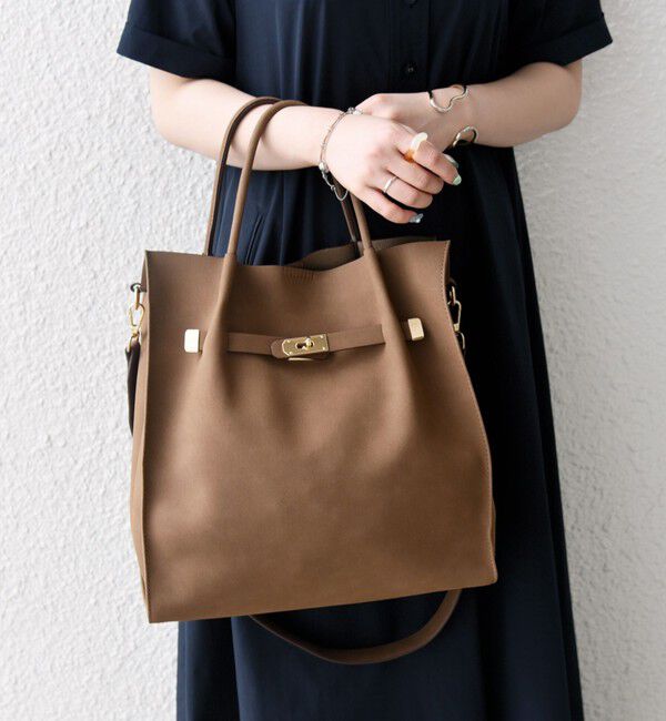 SHIPS any「SHIPS any: A4 メタル フィッティング トート バッグ」|トートバッグ|