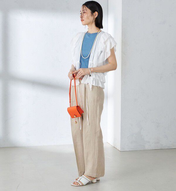 SHIPS for women「【SHIPS別注】onit:〈洗濯機可能〉アメリカンスリーブ タンクトップ」|タンクトップ|